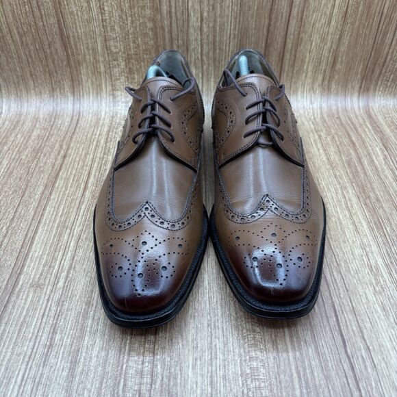 Florsheim Imperial Classico Cognac Lace Up Wingtip Oxfords 12111 Men\'s 10‎ EEE main image 5